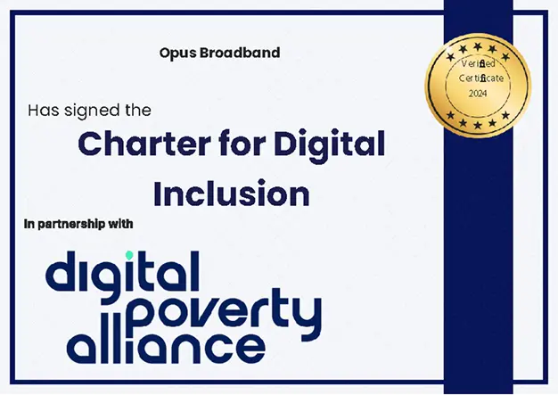 Certificate digital poverty alliance